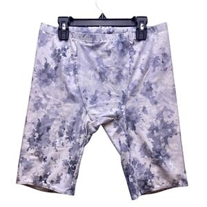 Onvous Shorts Mens 34 UPF 50+ Lycra Gray Camo Cycling Running Drawstring‎